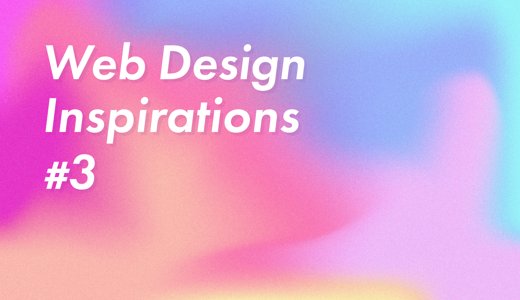 Web Design Inspirations #3