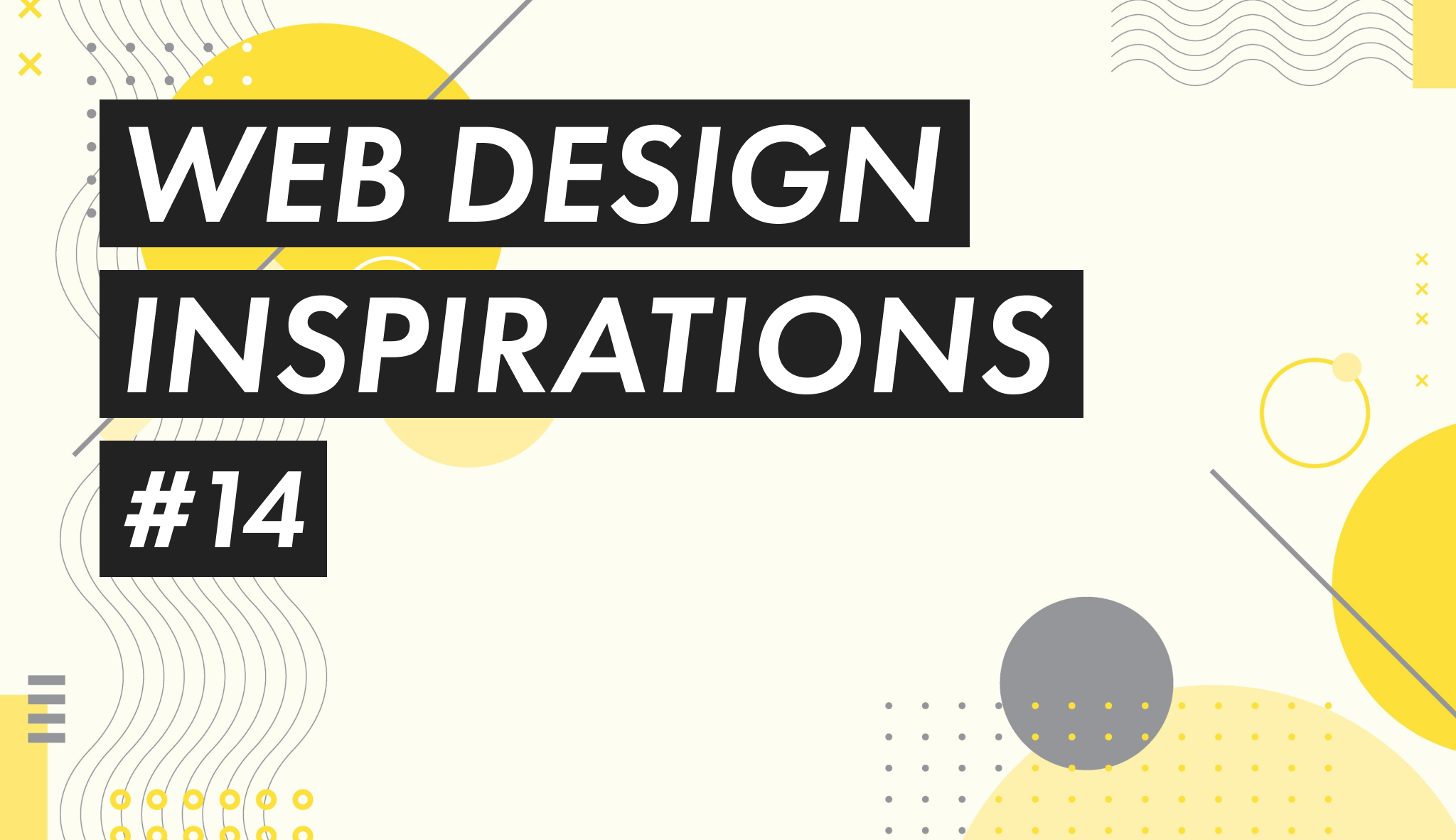Web Design Inspirations #14